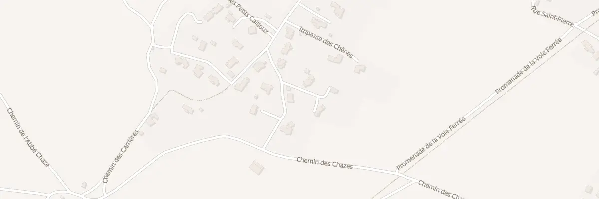 Plan du 30 Imp des Vignes à Saint-Germain