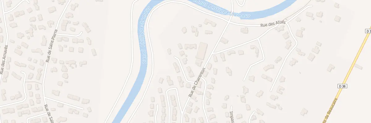 Plan du 6 Imp des Buis à Saint-Gilles