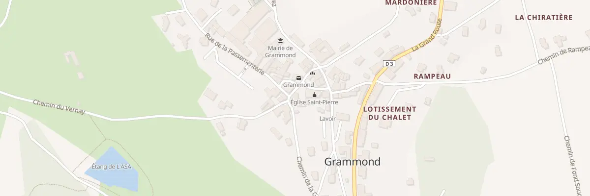 Plan du 7B Pl de l’Eglise à Grammond
