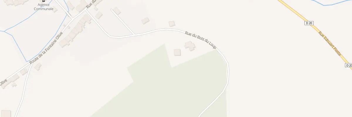 Plan du 5140 Le Bois du Loup à Aubigny-les-Pothées
