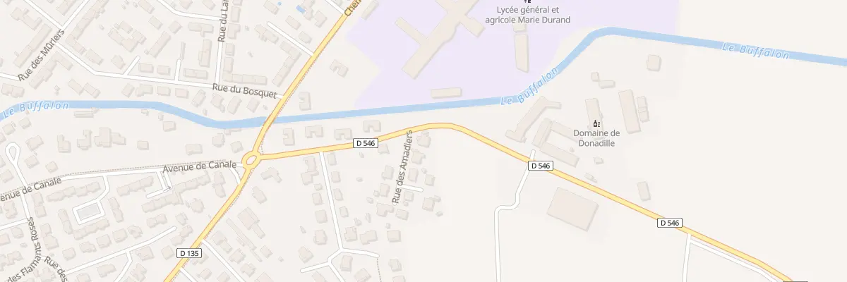 Plan du 1 Rue des Amandiers à Rodilhan