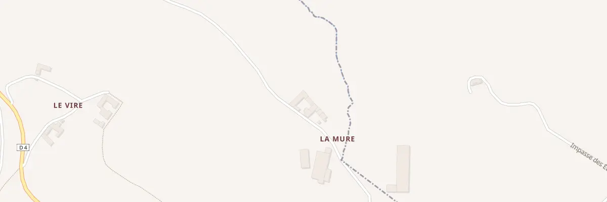 Plan du 5084 La Mure à Longessaigne