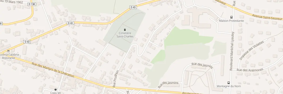 Plan du 13 Rue Prudhon au Creusot