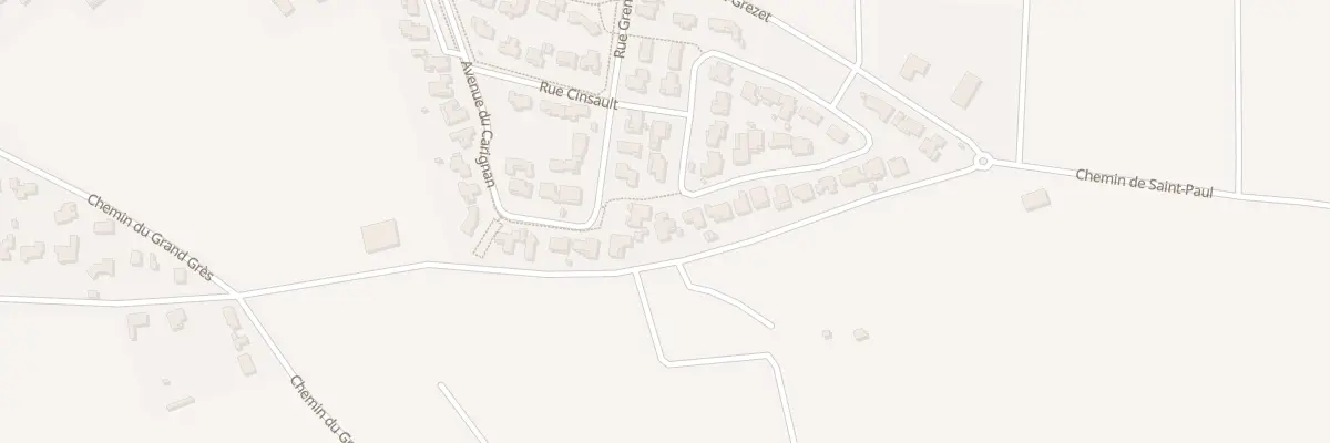 Plan du 13 Rue Viognier à Rodilhan