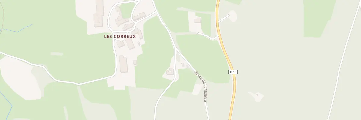 Plan du 616 Rte de la Molière à Propières