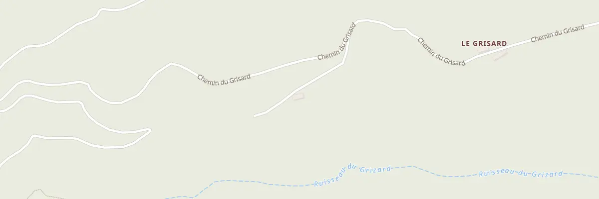 Plan du 2670 Che du Grisard à Saint-Agrève