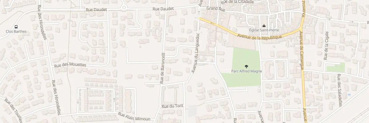 Plan du 5 Rue du Vaccarès à Marguerittes