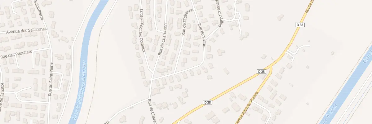 Plan du 9011 Rue du Vallon à Saint-Gilles