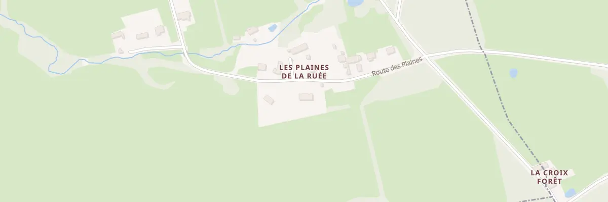 Plan du 46 Rte des Plaines à Antully
