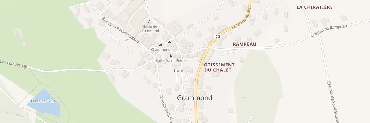 Plan du 7 Rue du Lavoir à Grammond