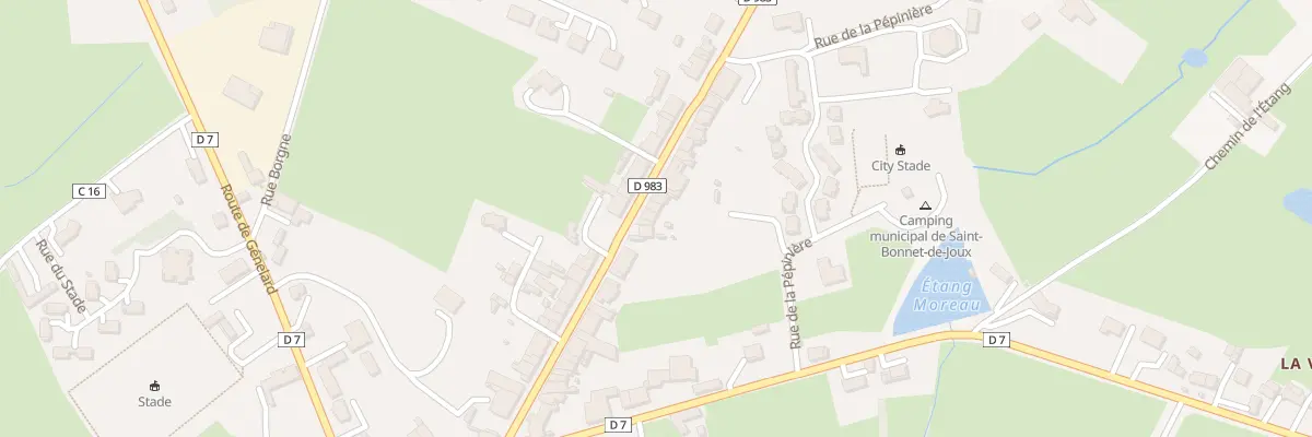 Plan du 240 Rte de Chalon à Saint-Bonnet-de-Joux