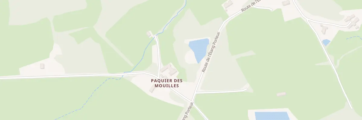 Plan du 55 Rte de l’Etang de Porleux à Antully