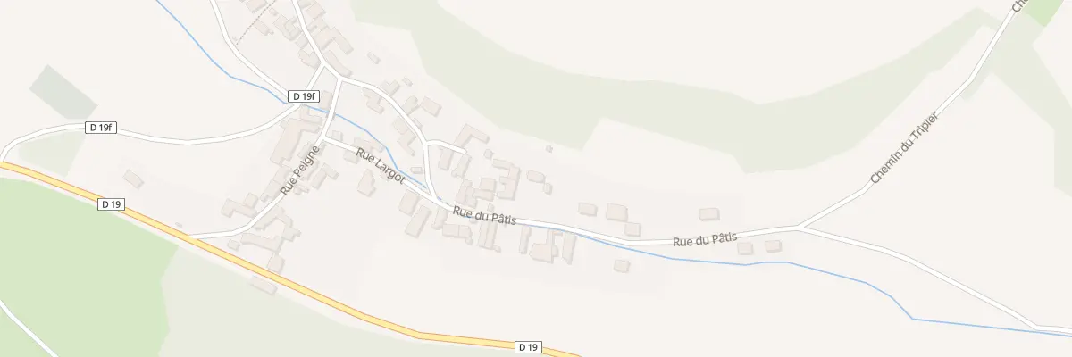 Plan du 7 Rue du Patis à Fresnes