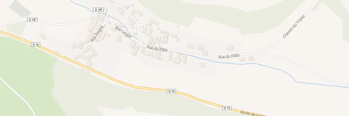 Plan du 12 Rue du Patis à Fresnes