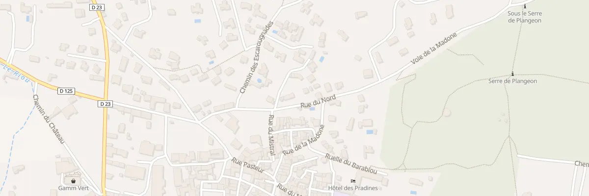 Plan du 5518 Rue du Nord à Saint-Quentin-la-Poterie