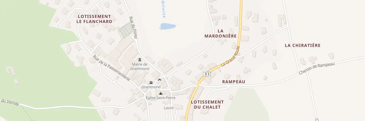 Plan du 59 Che de la Mardonniere à Grammond