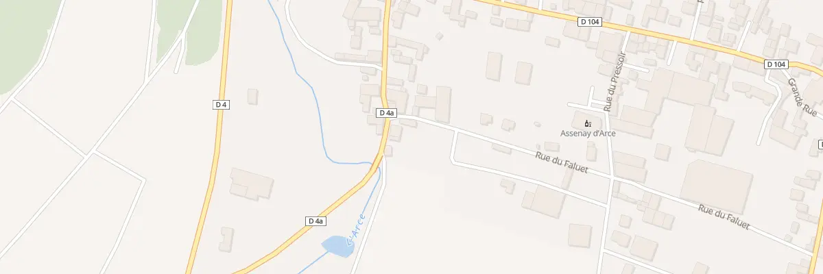 Plan du 15 Rue du Faluet à Ville-sur-Arce