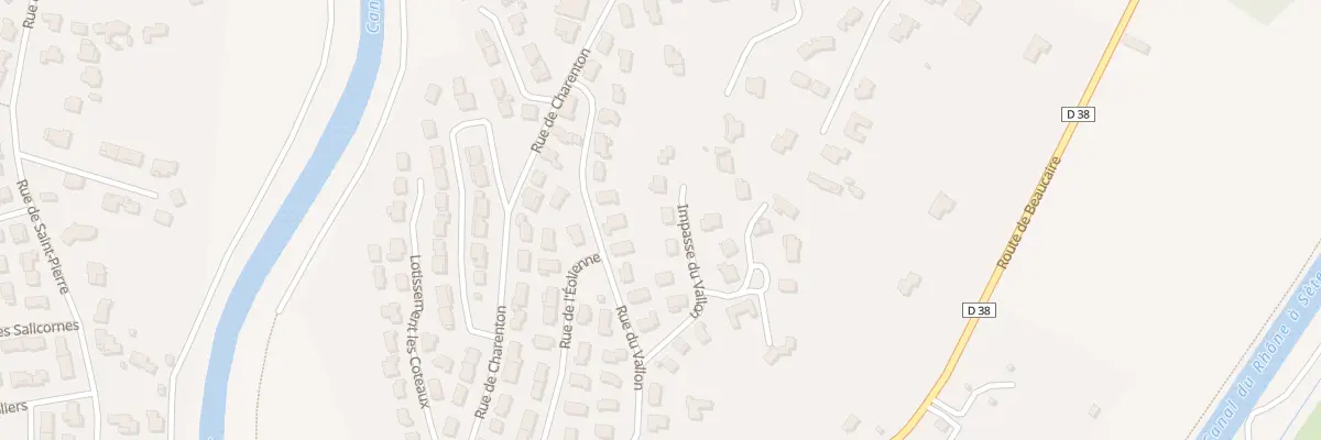 Plan du 18 Imp du Vallon à Saint-Gilles