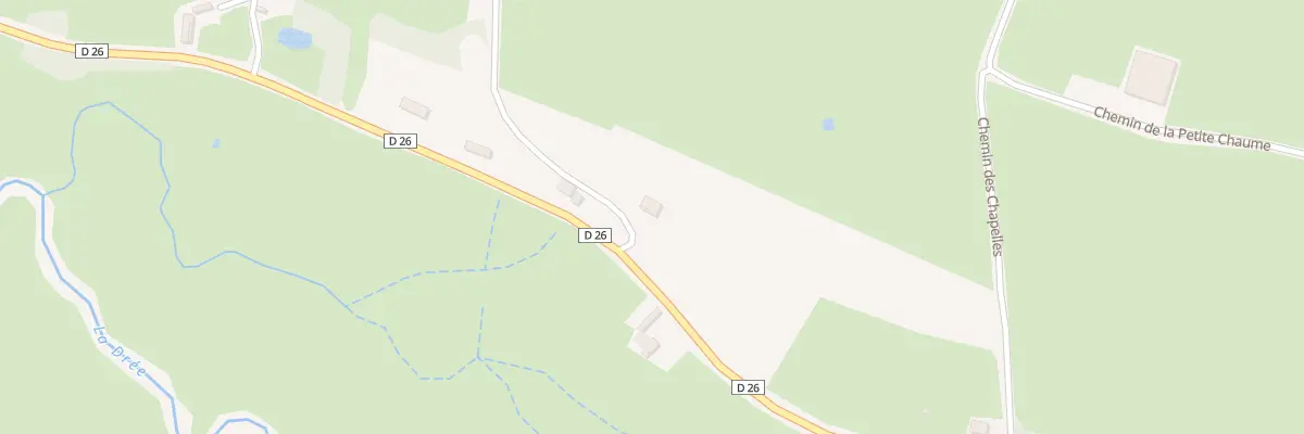 Plan du 2 Che des Champs Chevrots à Saint-Léger-du-Bois