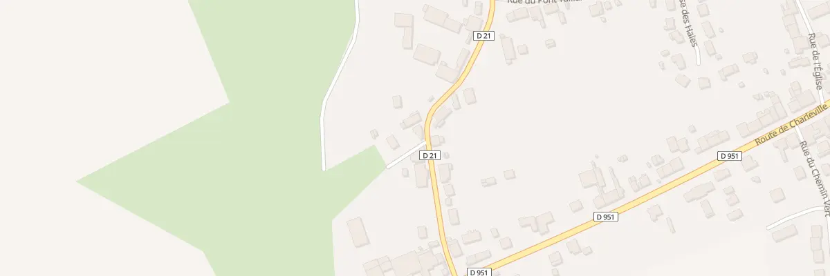 Plan du 9 Rue de la Louvière à Novy-Chevrières