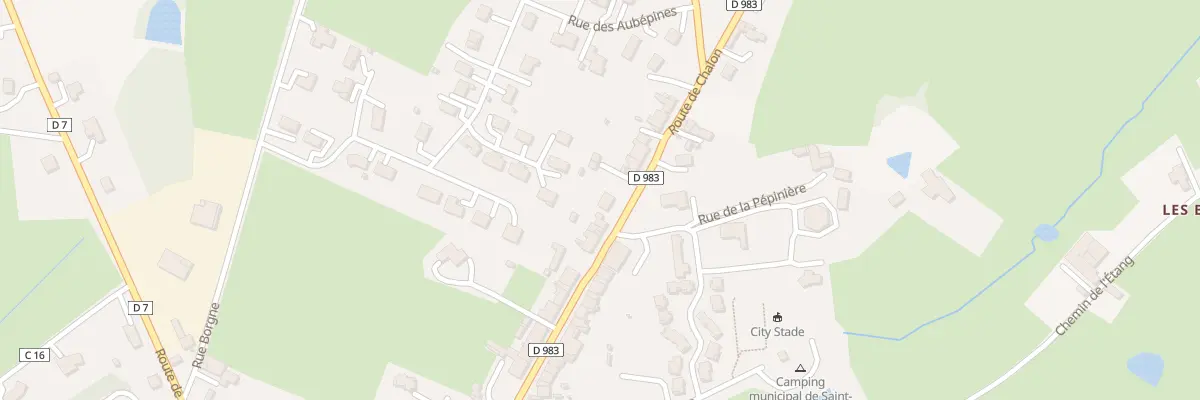 Plan du 395 Rte de Chalon à Saint-Bonnet-de-Joux