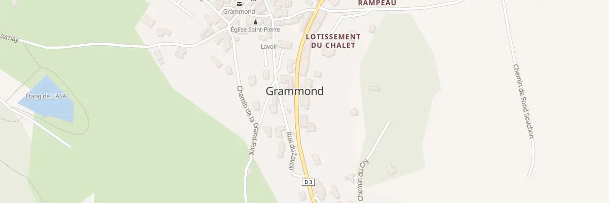 Plan du 5039 Le Bourg à Grammond