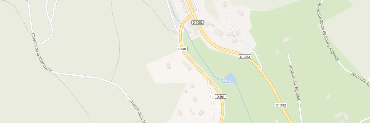 Plan du 150 Rte de Saint Genest Malifaux à Planfoy