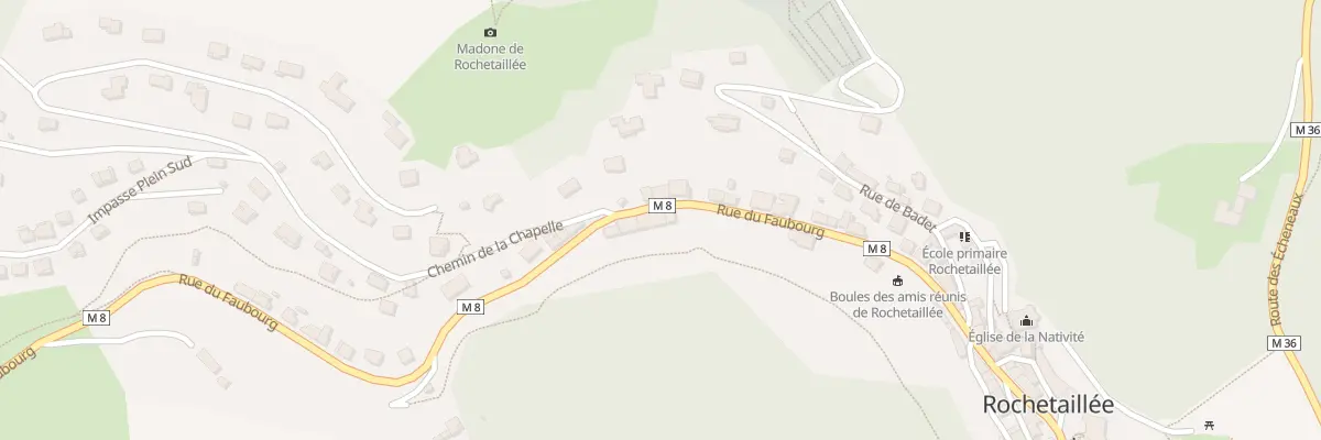 Plan du 23B Rue du Faubourg à Saint-Étienne
