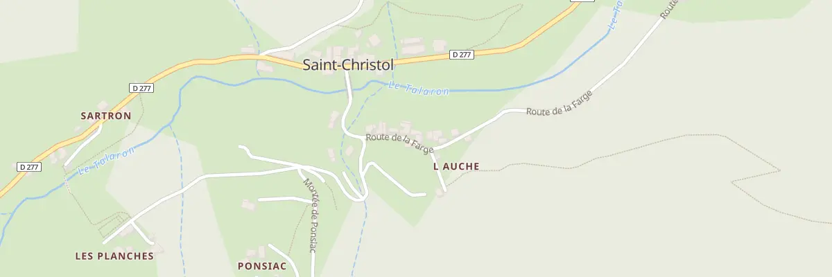 Plan du 65 Rte de la Farge à Saint-Christol