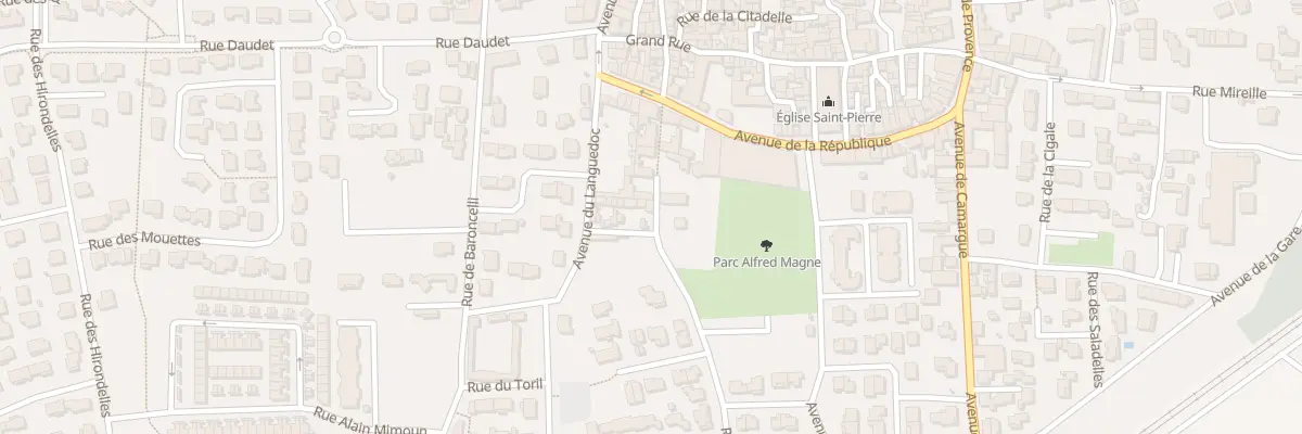 Plan du 10 Rue de la Méditerranée à Marguerittes