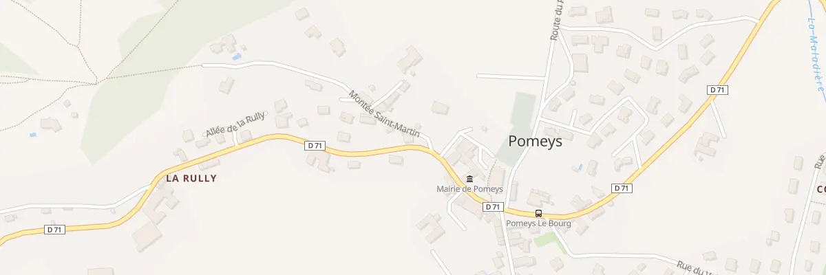 Plan du 41 Mte Saint Martin à Pomeys