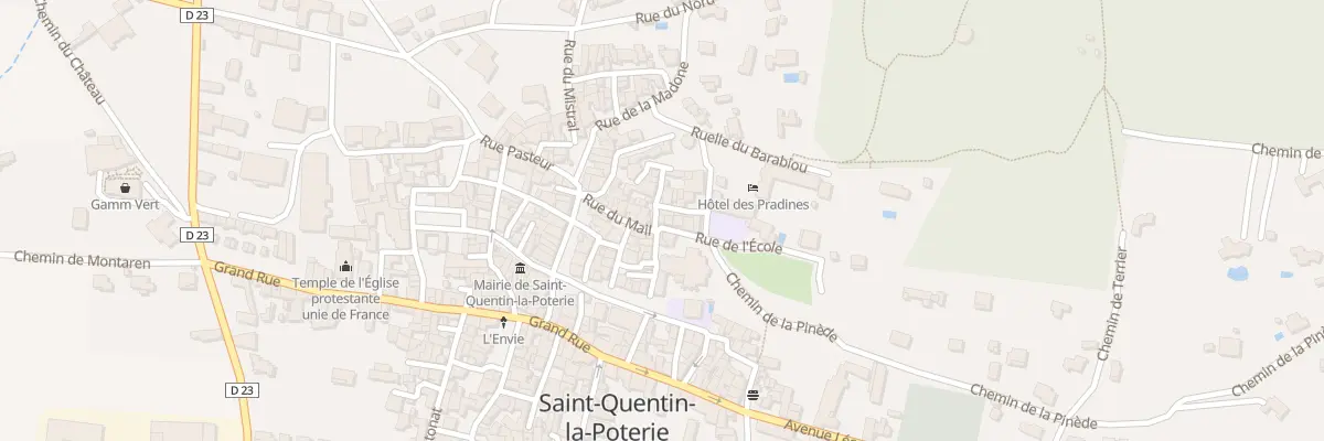Plan du 5048 Rue de la Vicomté à Saint-Quentin-la-Poterie