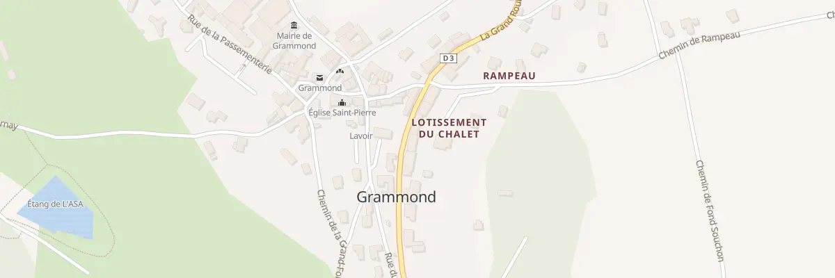 Plan du 353 Rte La Grand Route à Grammond