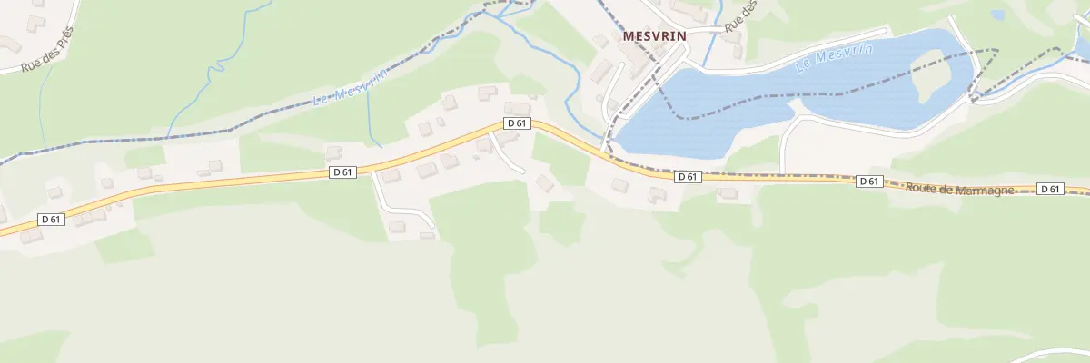 Plan du 1078 Rte du Mesvrin au Creusot