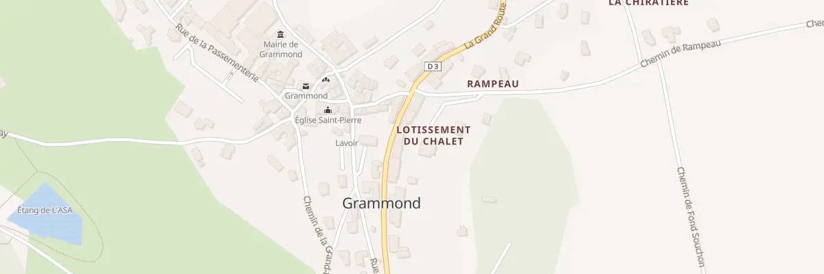 Plan du 341 Rte La Grand Route à Grammond
