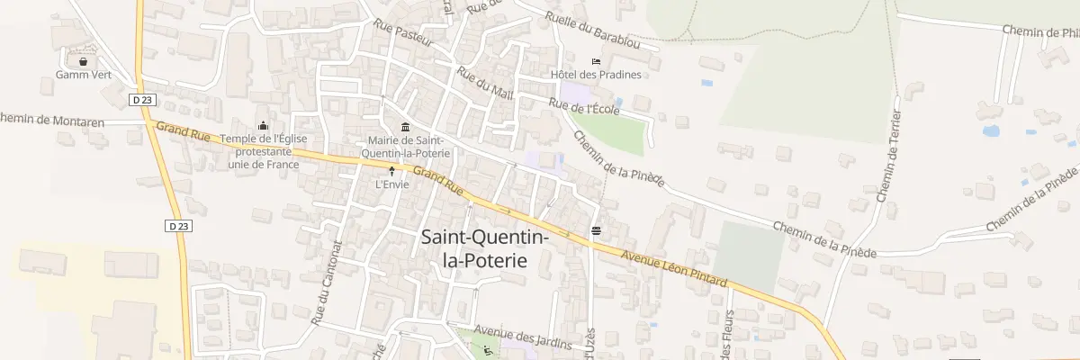 Plan du 14 Rue du 4 Septembre à Saint-Quentin-la-Poterie