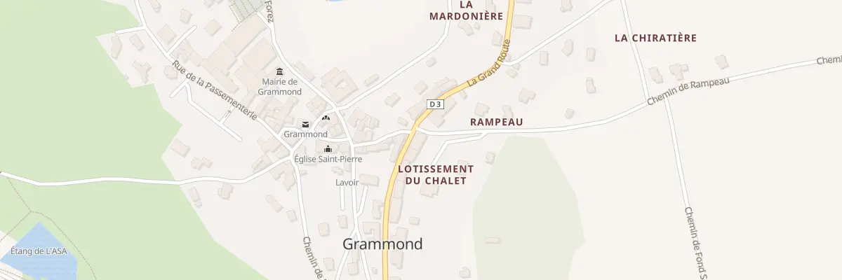 Plan du 5070 Le Bourg à Grammond