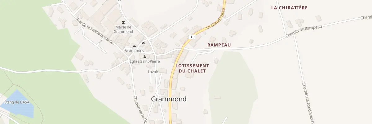 Plan du 315 Rte La Grand Route à Grammond