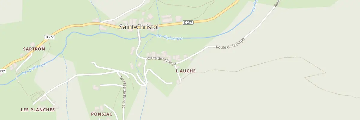 Plan du 115 Rte de la Farge à Saint-Christol