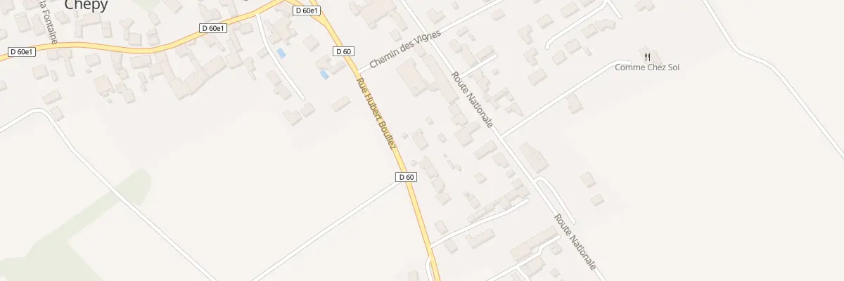 Plan du 41 Rue Hubert Boullez à Chepy