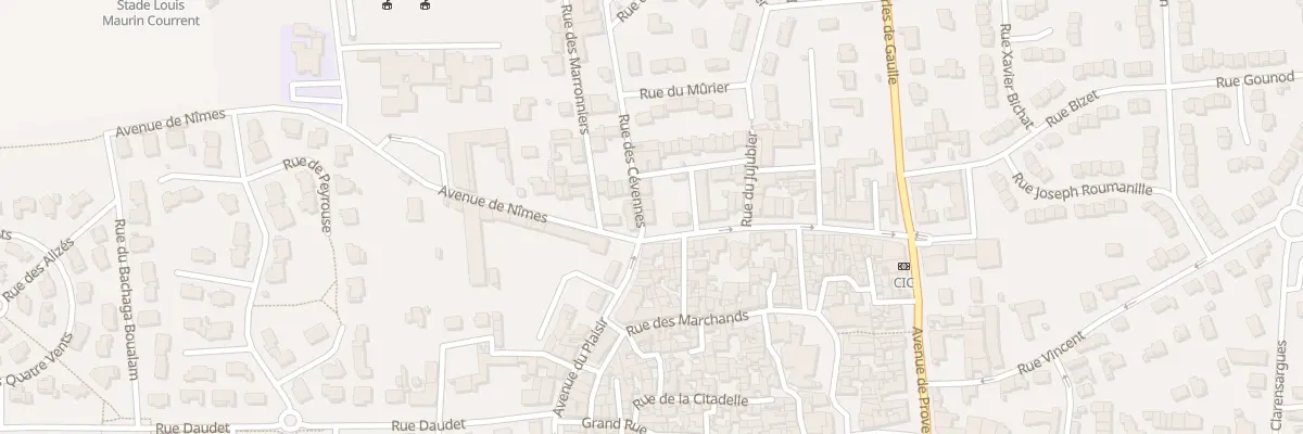 Plan du 1 Av Ferdinand Pertus à Marguerittes
