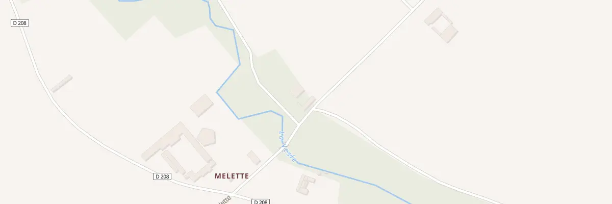 Plan du 5092 Les Battrans à L’Épine