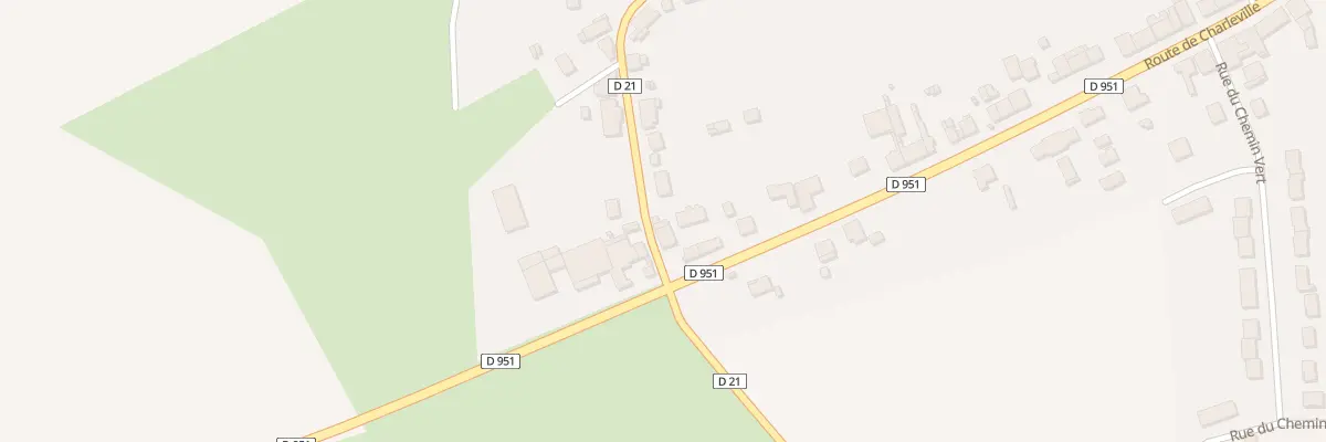 Plan du 2 Rue de la Louvière à Novy-Chevrières