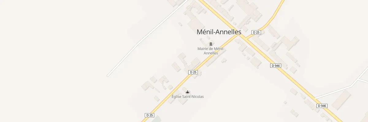 Plan du 8 Rue Eugène Thiéry à Ménil-Annelles