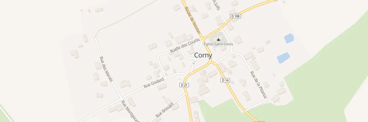 Plan du 2 Pl de la Mairie à Corny-Machéroménil