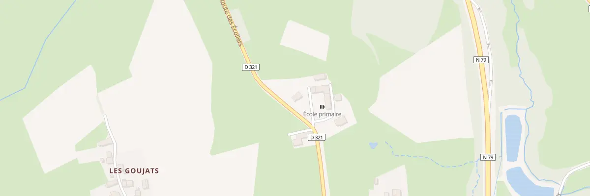 Plan du 51 Imp du Stade à Verosvres