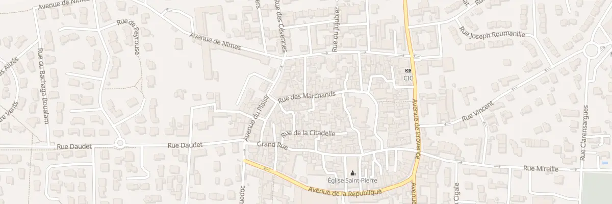 Plan du 14 Rue des Marchands à Marguerittes