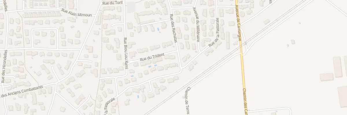 Plan du 16 Rue Le Trident à Marguerittes
