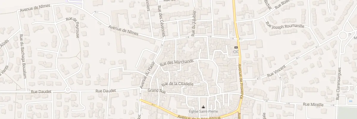 Plan du 7 Rue des Marchands à Marguerittes