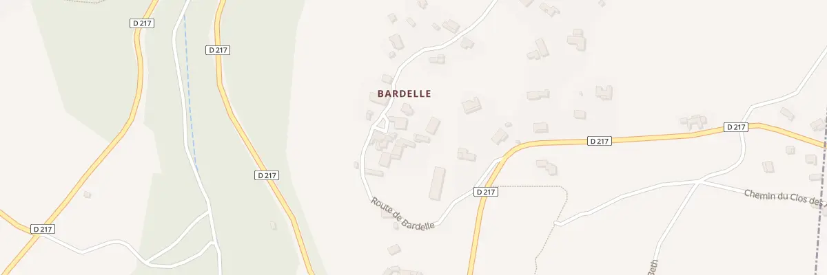 Plan du 5704 Le Camp de Bardelle à Orgnac-l’Aven